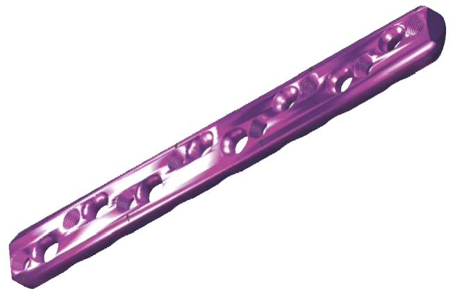 Placa PBA-S 4.5mm Larga
