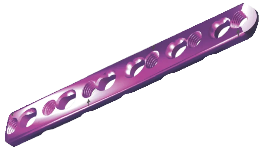Placa PBA-S Reta 3.5mm