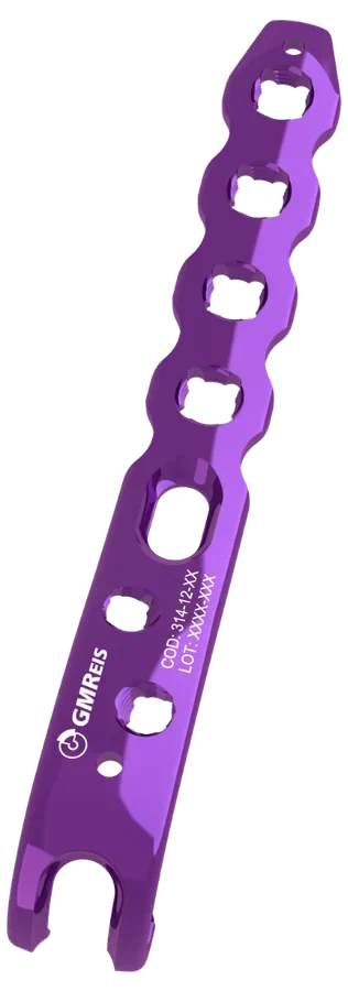 Placa Versalock® Gancho Distal de Tíbia Medial