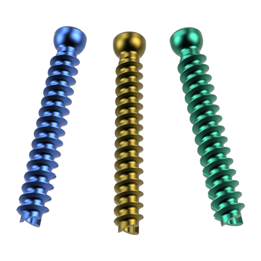 Parafuso Canulado para Pequenos e Grandes Fragmentos