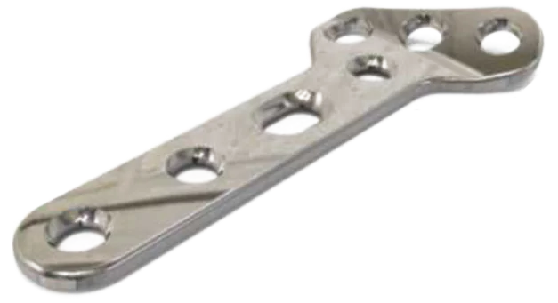 Placa em T Oblíqua Ø3,5 mm
