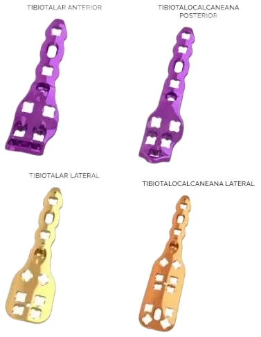Sistema Versalock® de Artrodese do Tornozelo